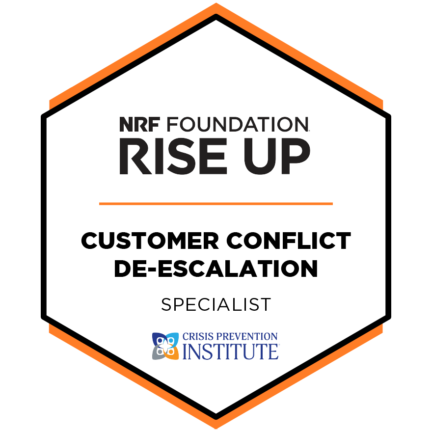 RISE Up Credential Badge: Customer Conflict De-escalation